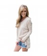 Apricot Soft V Neck Sweater